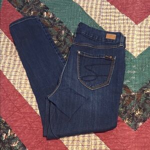 Seven7 Blue Skinny Jeans Classic Denim